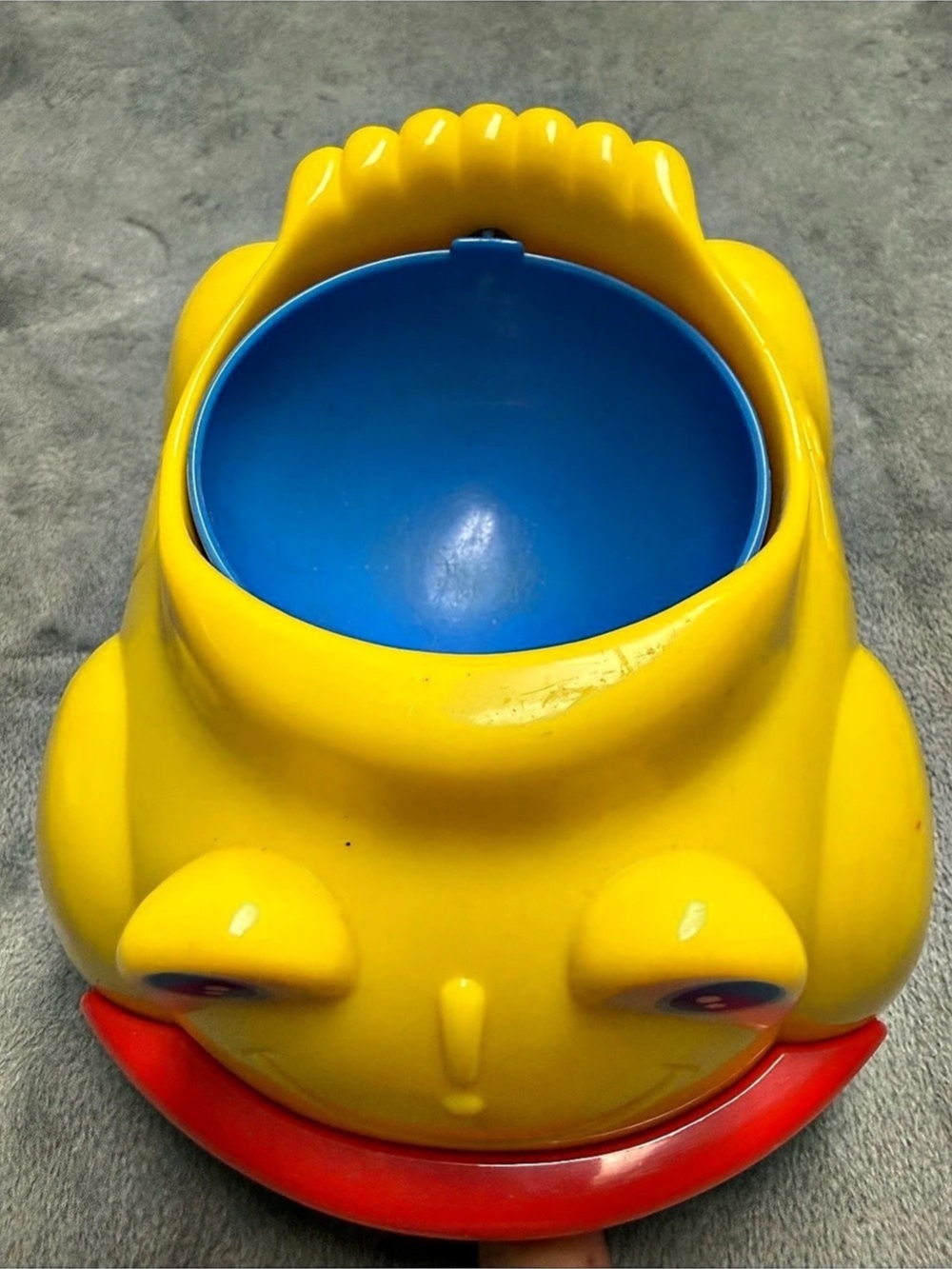 Disney Arco Rolly Polly Yellow Blue Red Ride-On Toy Vintage